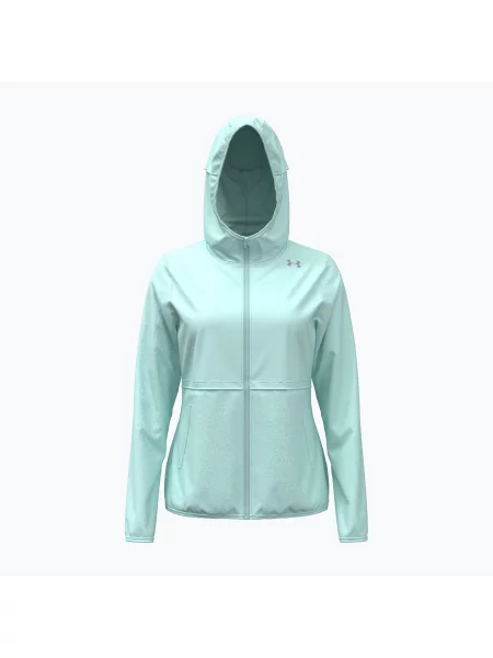 Geacă de alergare pentru femei Under Armour Velociti Pro Storm refresh mint/castlerock