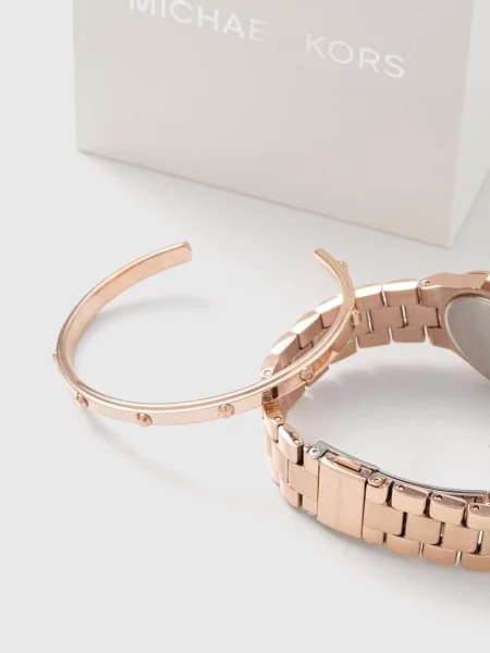 Годинник і браслет Michael Kors золотий