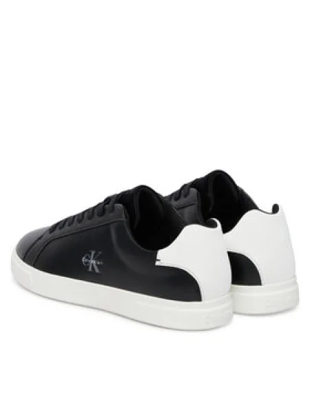 Sportcipők Calvin Klein Low Pro Cups Lth Ml Fekete fehér