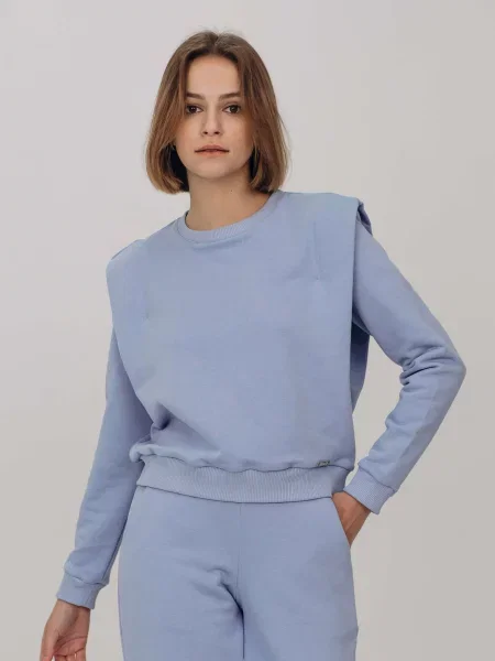 Свитшот Feel And Fly голубой