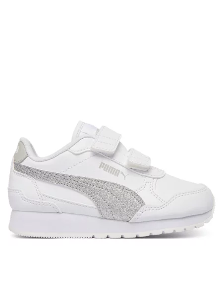 Sneakersy Puma St Runner V4 Glitter 01 bílá