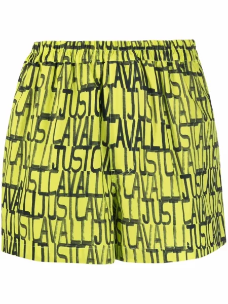Pantaloni scurți Just Cavalli cu imagine