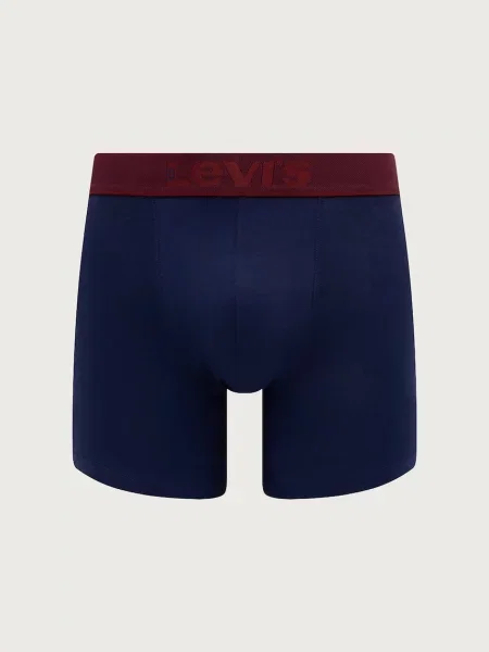 Levi's priliehavé boxerky pánske s elastanom červená