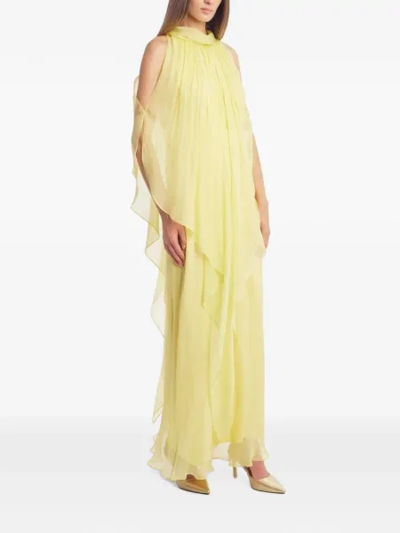 Rochie maxi Irina Schrotter galben