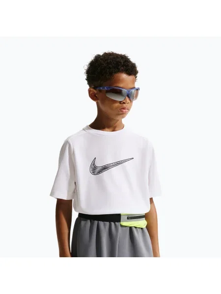 Gyerek póló Nike Multi Dri-Fit white/black. Méret: fehér