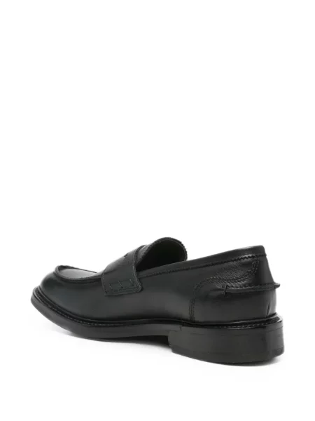 Кожени лоуфъри Fratelli Rennella черно