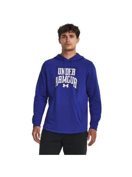 Hanorac Under Armour din material terry albastru