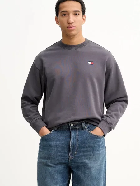 Μπλούζα Tommy Jeans γκρι