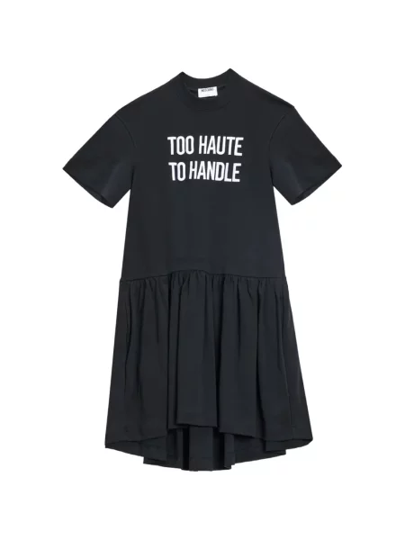 Rochie mini Moschino cu volane negru