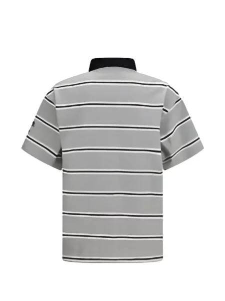 Tricou polo Palm Angels cu imagine gri
