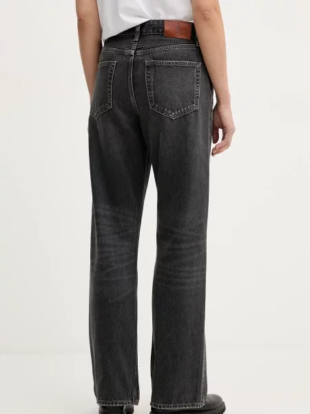 Džíny Calvin Klein Jeans high waist černé