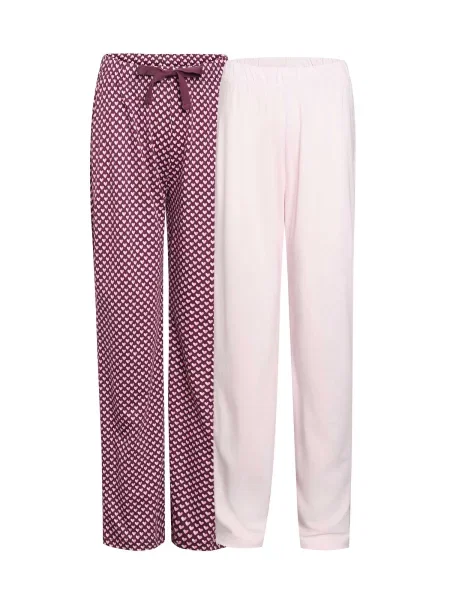Dagi Pantaloni de pijama închis roz