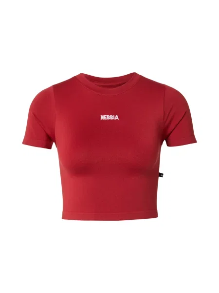 NEBBIA Sport top Seamless' roșu