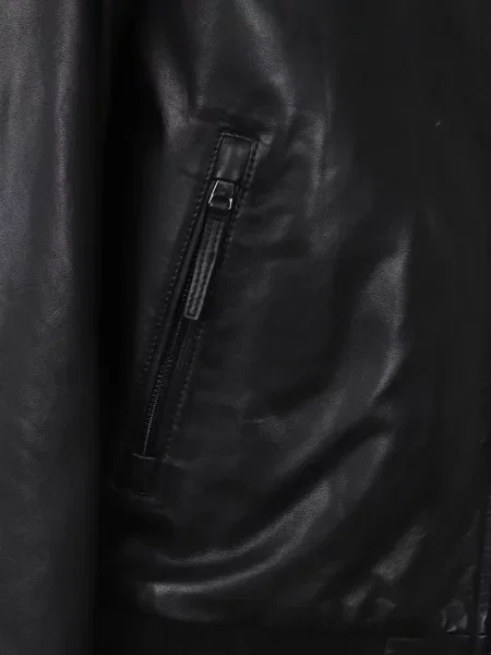 Geanta de piele Sword negru