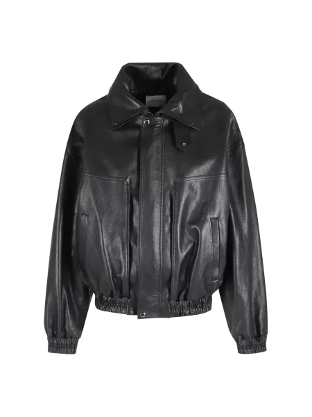 Kurtka skórzana Magda Butrym czarna