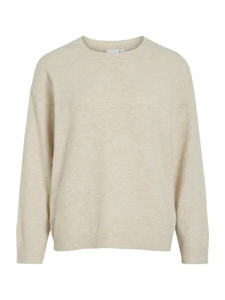 VILA Pulover VILIGA ecru