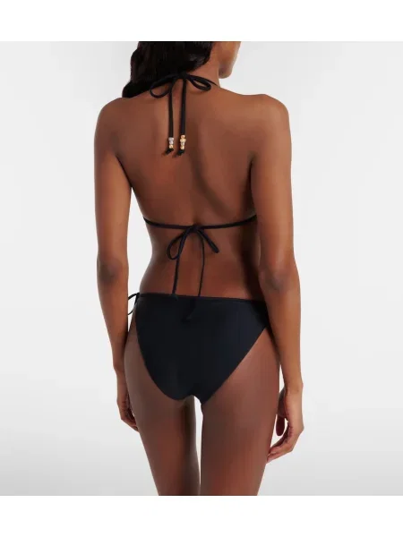 Top Jw Anderson cu gât halter negru