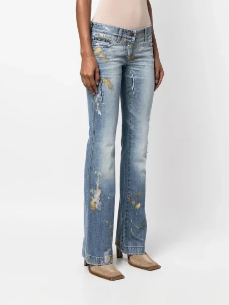 Džíny Dolce & Gabbana Pre-owned černé