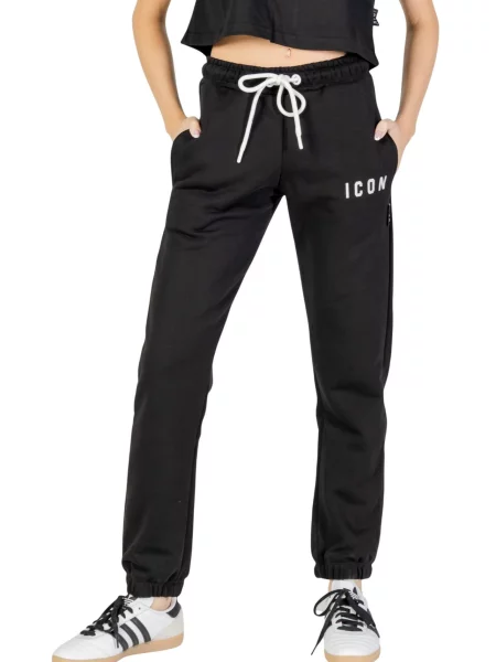 Spodnie dresowe Icon czarne