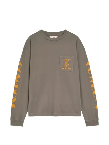 Tricou Cherry La cowboy gri