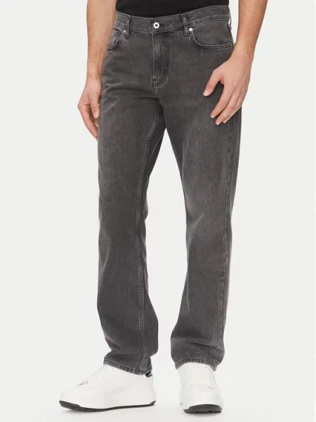 Karl Lagerfeld Jeans Джинси Straight Fit сірий