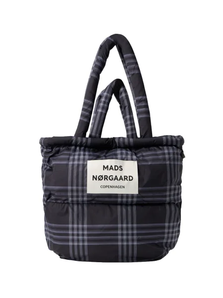 MADS NORGAARD COPENHAGEN Shopper torba crna