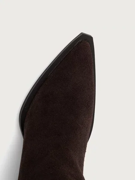 Замшевые сапоги Steve Madden