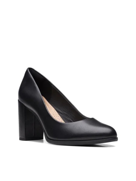 Poltopánky Clarks čierna