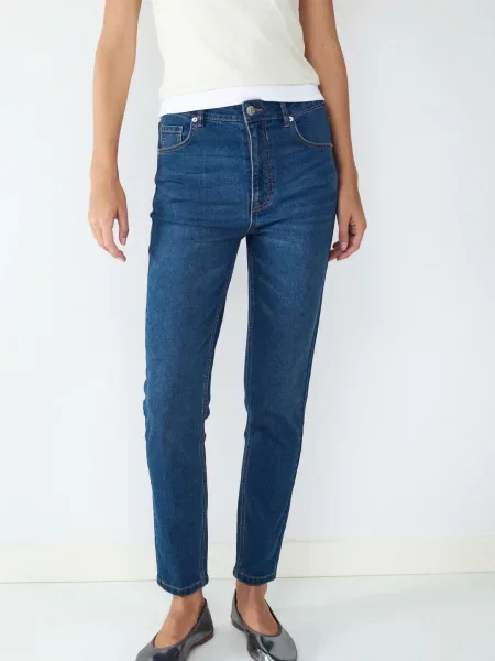 BALMOHK Jeans denim albastru