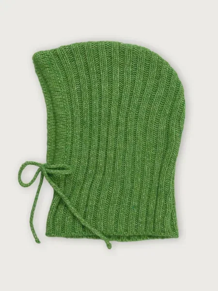 Căciulă Essentiel Antwerp de lână cu glugă verde