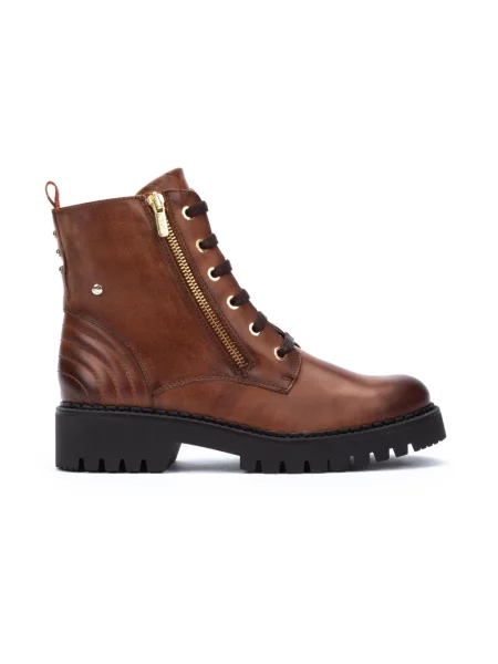Buty do kostki Pikolinos skórzane brązowe