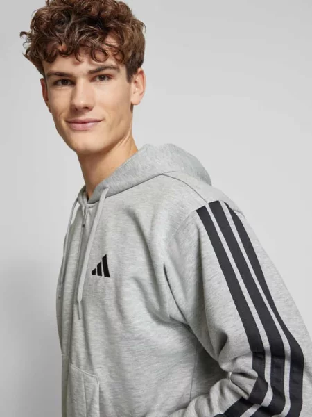 Bluza rozpinana z dodatkiem i wyhaftowanym logo Adidas Sportswear