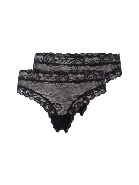 SKINY Stringi w zestawie 2 sztuk Kobiety 36 czarny