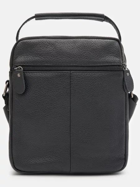 Borsa Leather Мессенджер Шкіра чорний