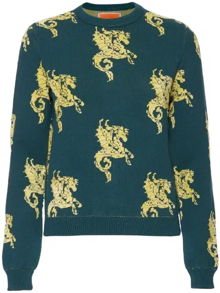 Pulover La Doublej verde