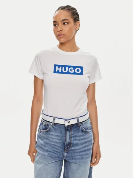Классическая футболка Hugo белая
