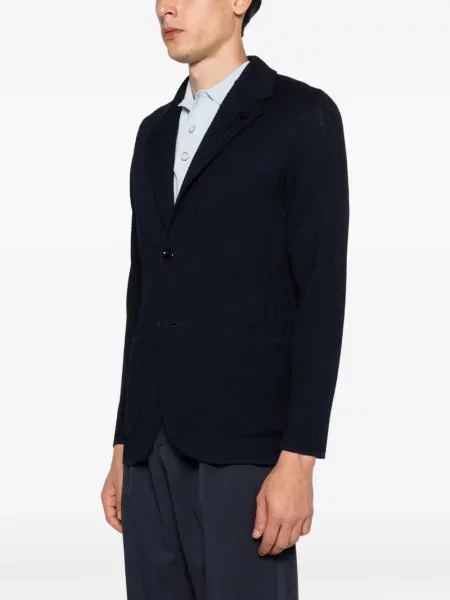 Sacou Lardini cu rever albastru