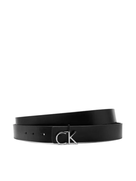 Calvin Klein Дамски Ck Reversible Belt черен