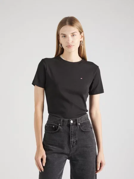 Tommy Hilfiger T-shirt New Cody Slim Fit crna