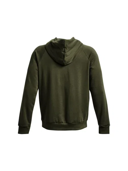 Hanorac cu glugă Under Armour din fleece kaki