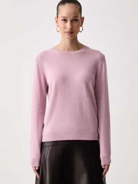 United Colors of Benetton pulover pentru femei din lână roz