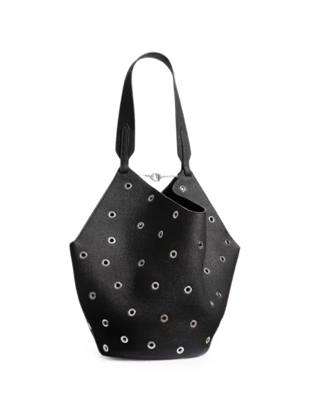 Geantă shopper Khaite negru