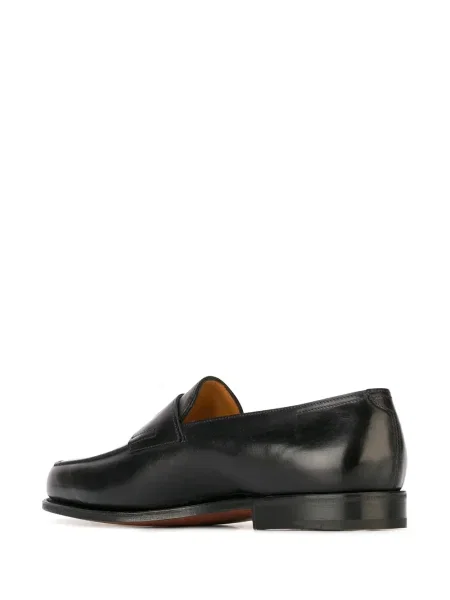 Pantofi loafer John Lobb negru