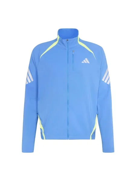 ADIDAS PERFORMANCE Jachetă de trening / verde deschis / argintiu albastru