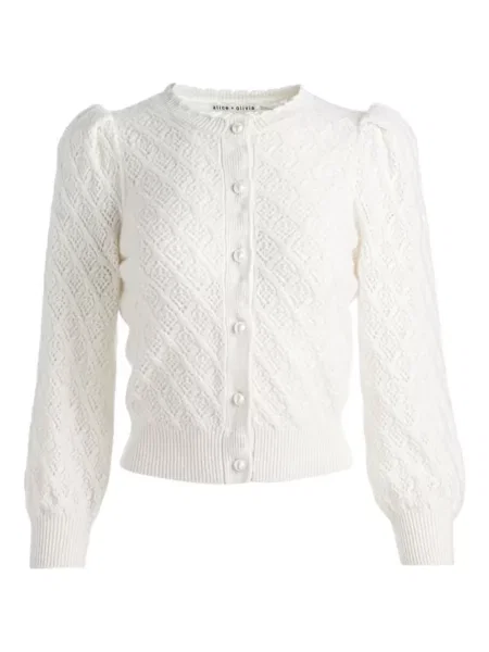 Kardigan Alice + Olivia biały