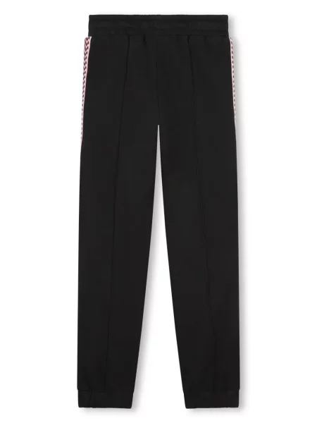 Spodnie dziecięce Lanvin Enfant czarne
