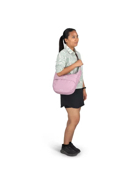 Geantă Osprey Daylite Crossbody Pouch Iris Pink Universal roz