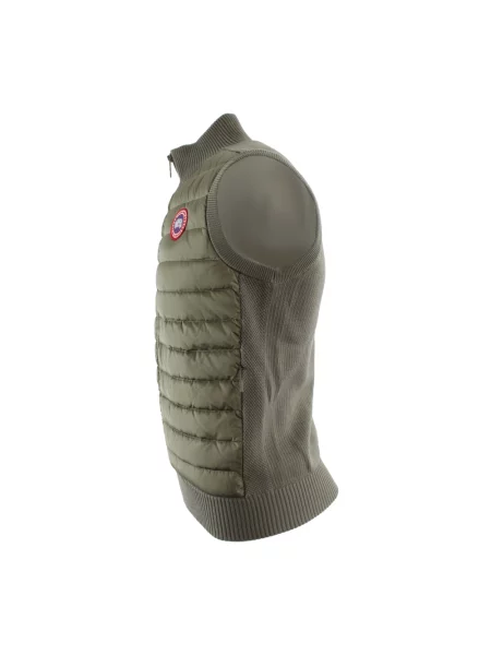 Dzianinowa kamizelka Canada Goose zielona