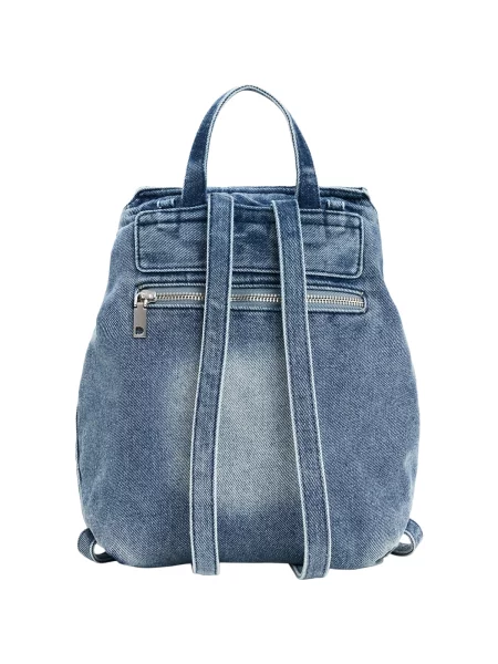 Rucsac Desigual cu autograf elegant albastru