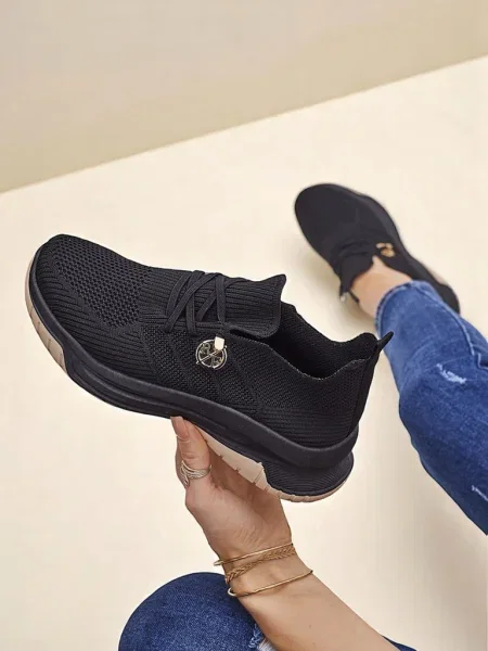 Teniși Resti slip-on negru
